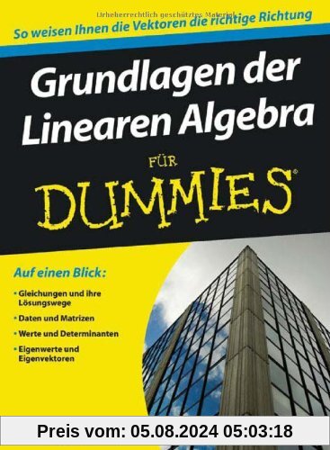 Grundlagen der Linearen Algebra für Dummies